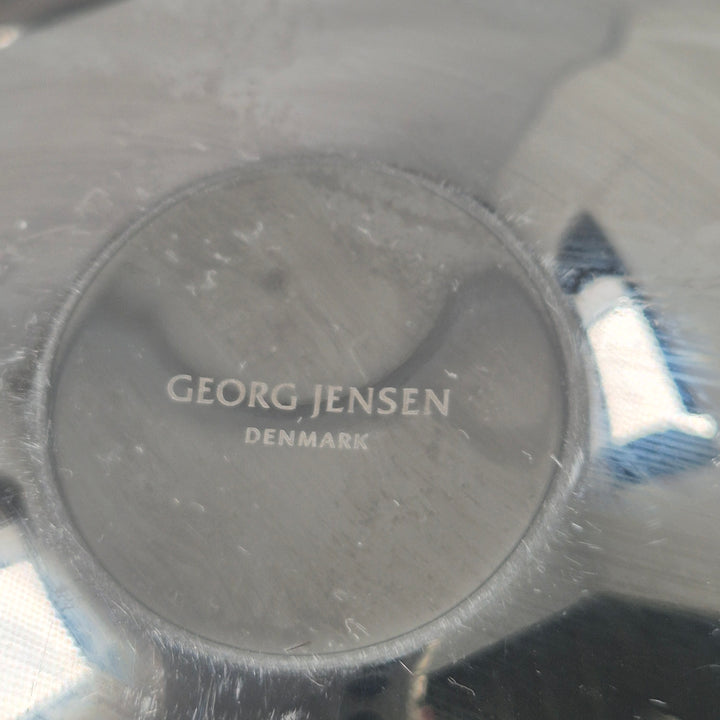 Elegant fruktskål i rostfritt stål Georg Jensen تلميع وإعادة تصوير