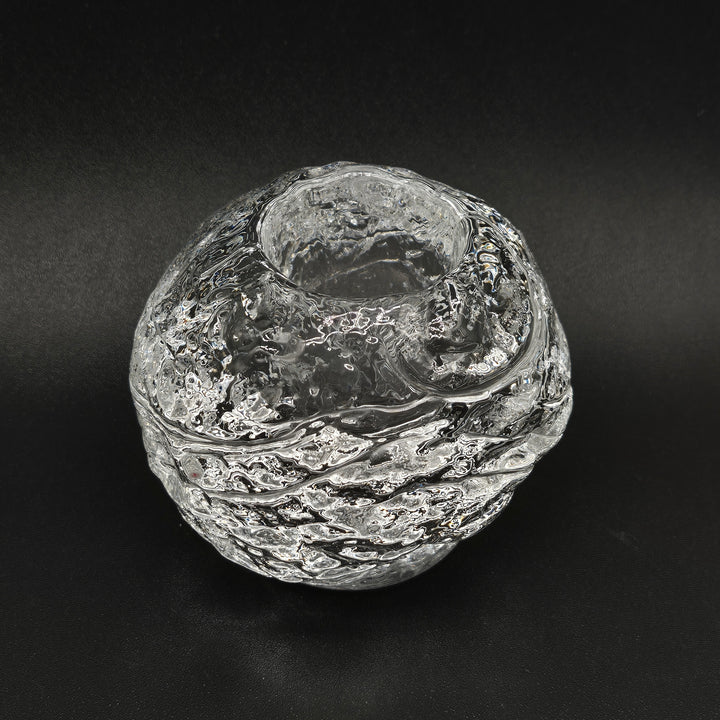 Handblåst Glasvas med Elegant Design