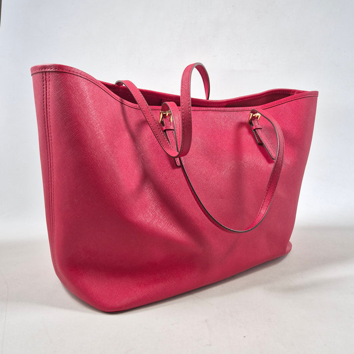 Michael Kors Handväska Rosa Läder Elegant