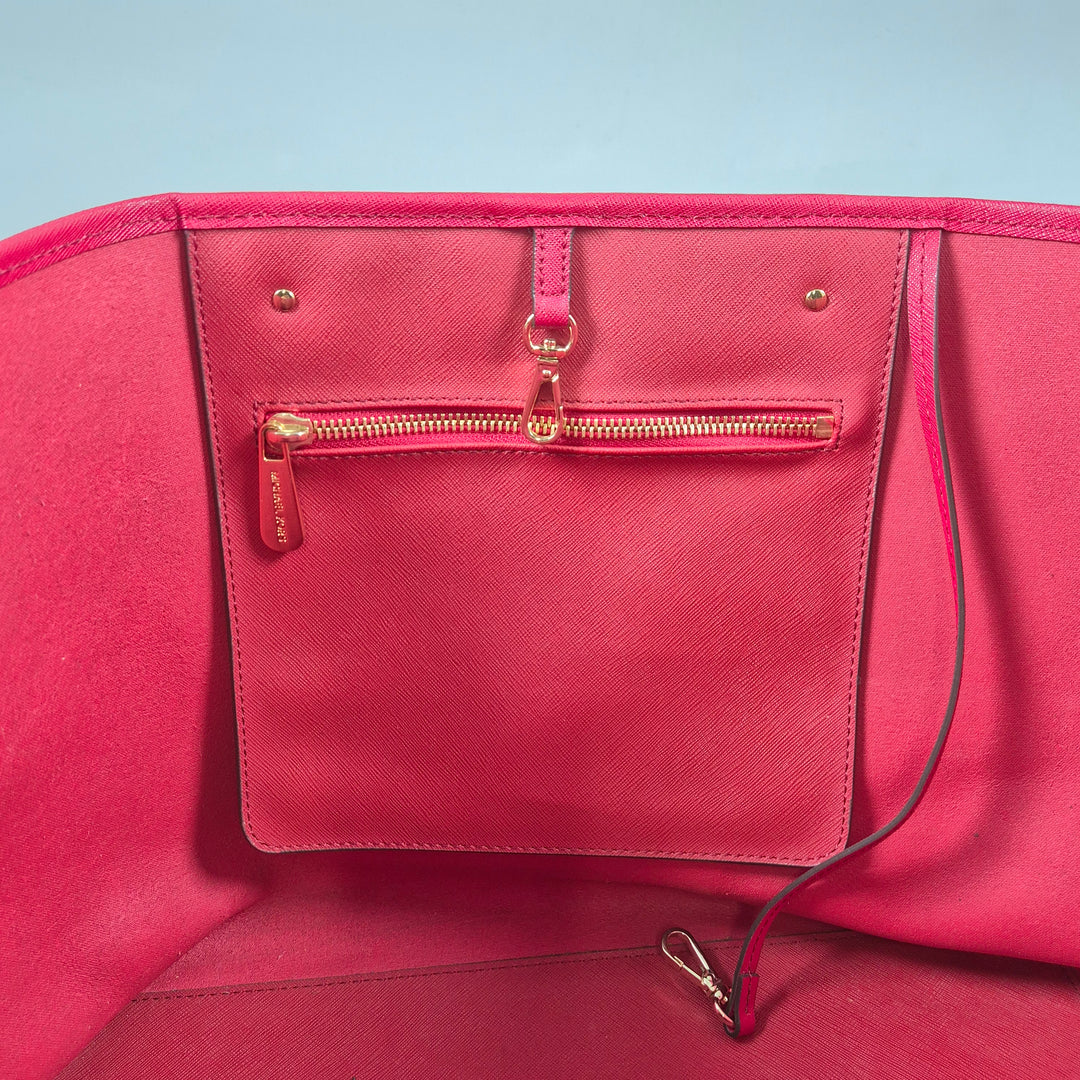 Michael Kors Handväska Rosa Läder Elegant