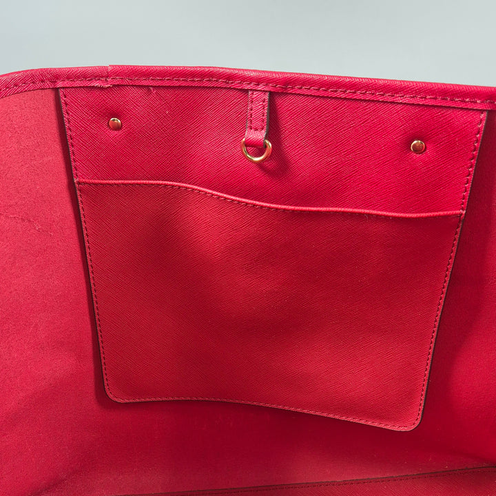 Michael Kors Handväska Rosa Läder Elegant