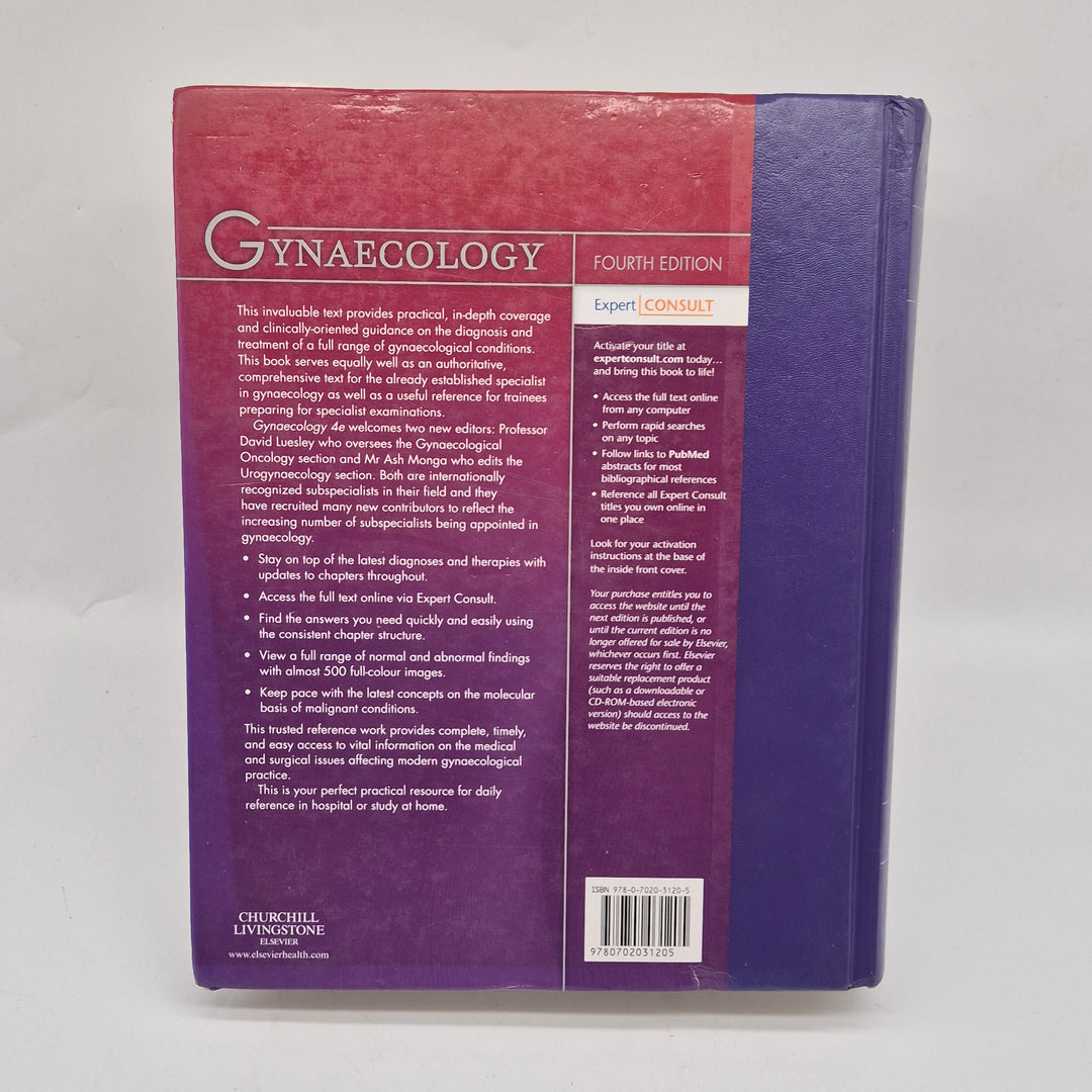 Gynekologibok i toppskick från Churchill Livingstone