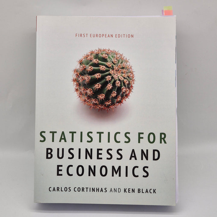 Bok i statistik för företagsekonomi, begagnad