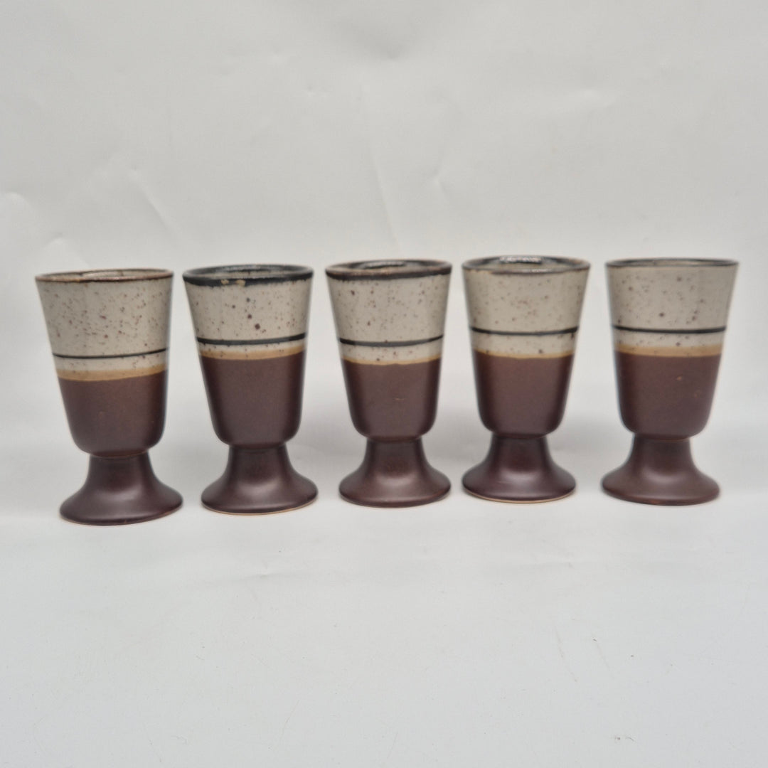 Retroinspirerade dricksglas från 1970-talets IKEA (5st)