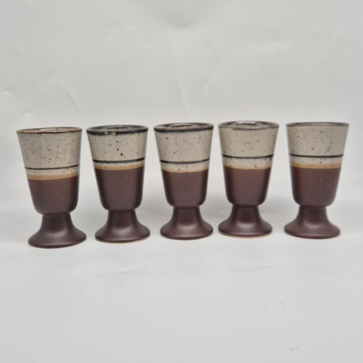 Retroinspirerade dricksglas från 1970-talets IKEA (5st)