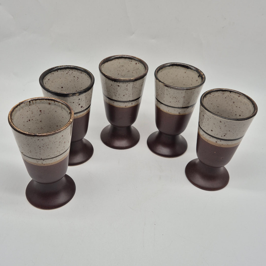 Retroinspirerade dricksglas från 1970-talets IKEA (5st)