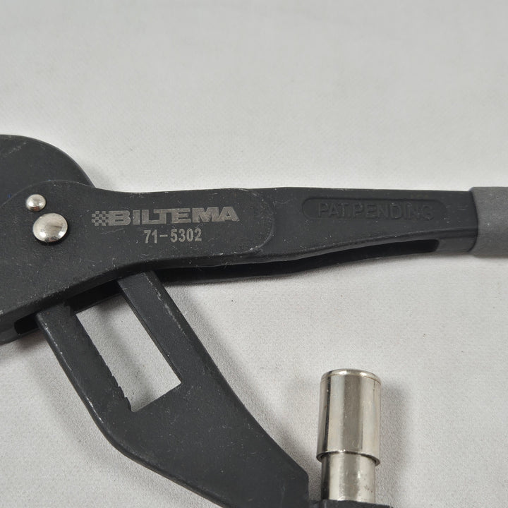 Biltema vattenpumpstång robust metall svart
