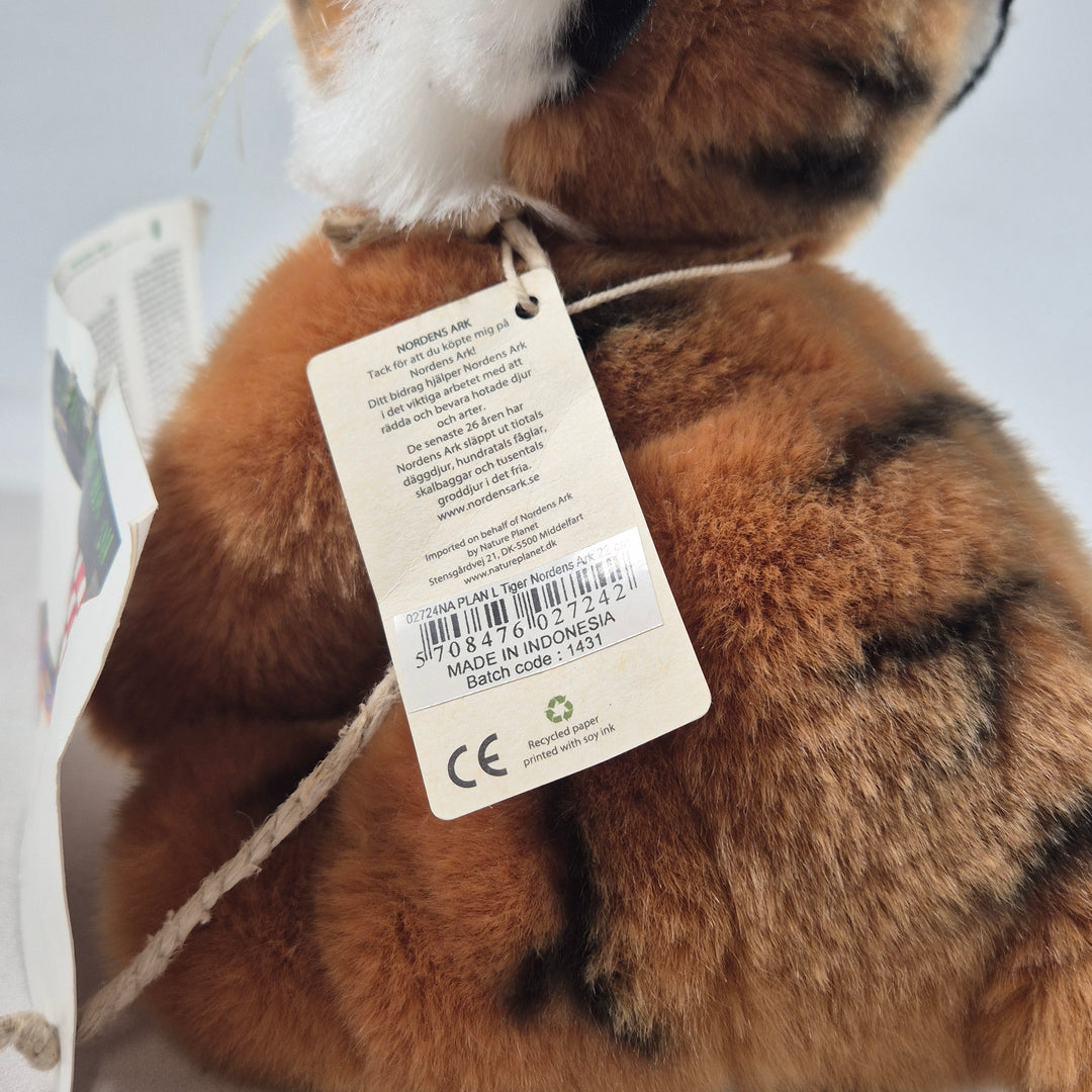 Nordens Ark Tiger Mjukdjur Samlarobjekt Charmig