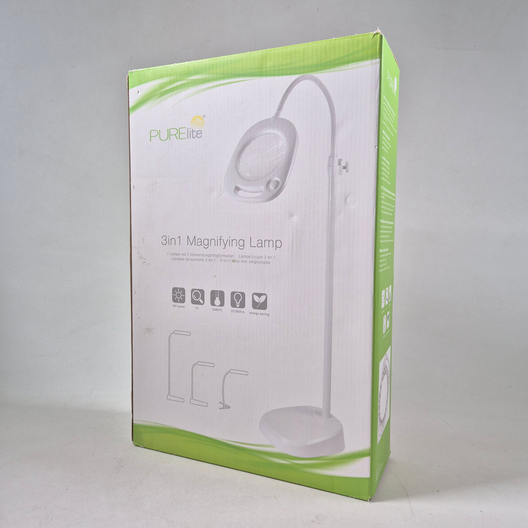 PURElite 3-i-1 Förstoringslampa Nästan Ny