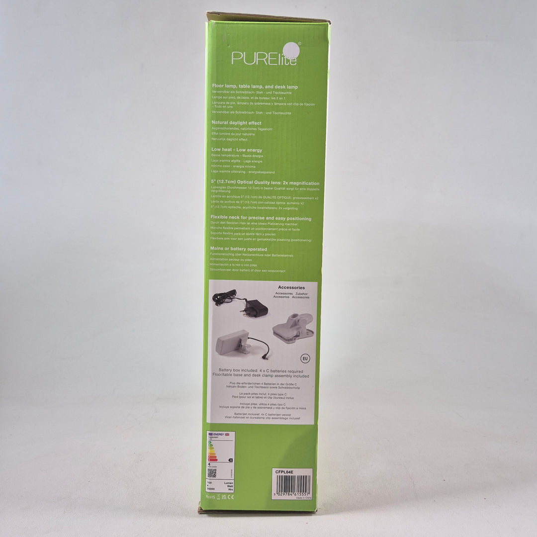 PURElite 3-i-1 Förstoringslampa Nästan Ny