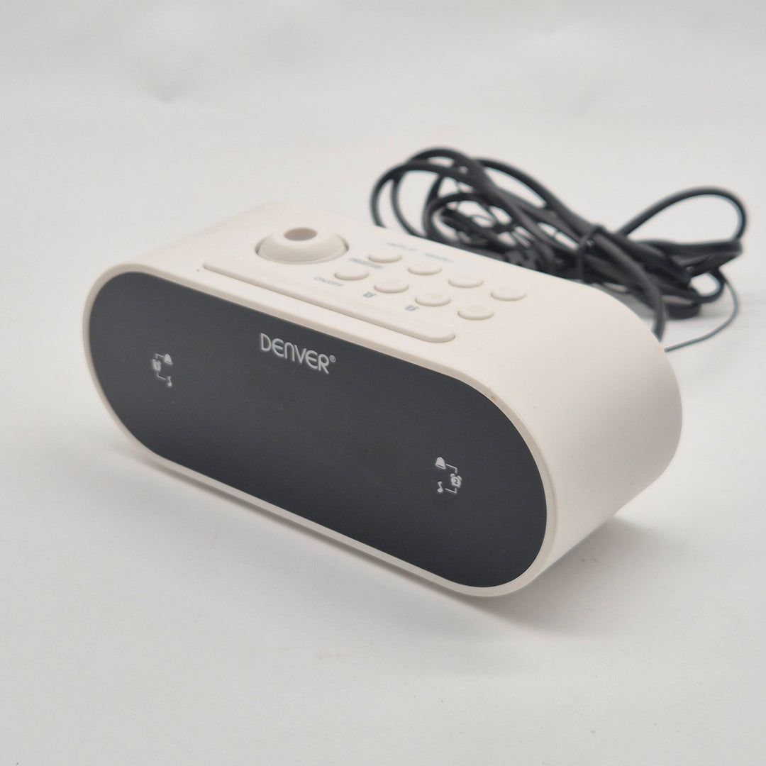 Modern Denver väckarklocka med FM-radio