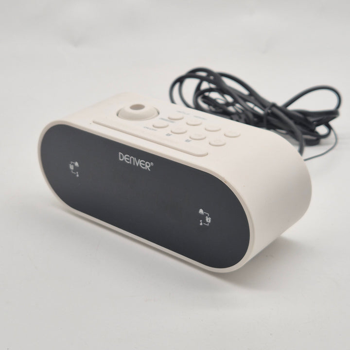 Modern Denver väckarklocka med FM-radio