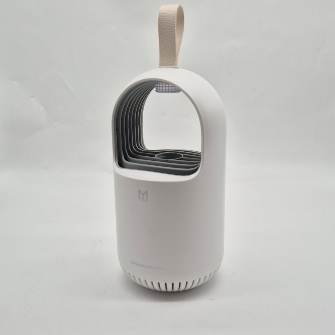 Stilren myggdödare i vit plast från M Light