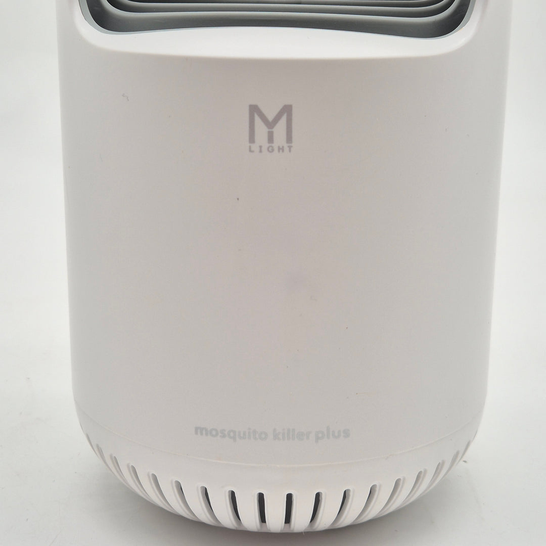 Stilren myggdödare i vit plast från M Light