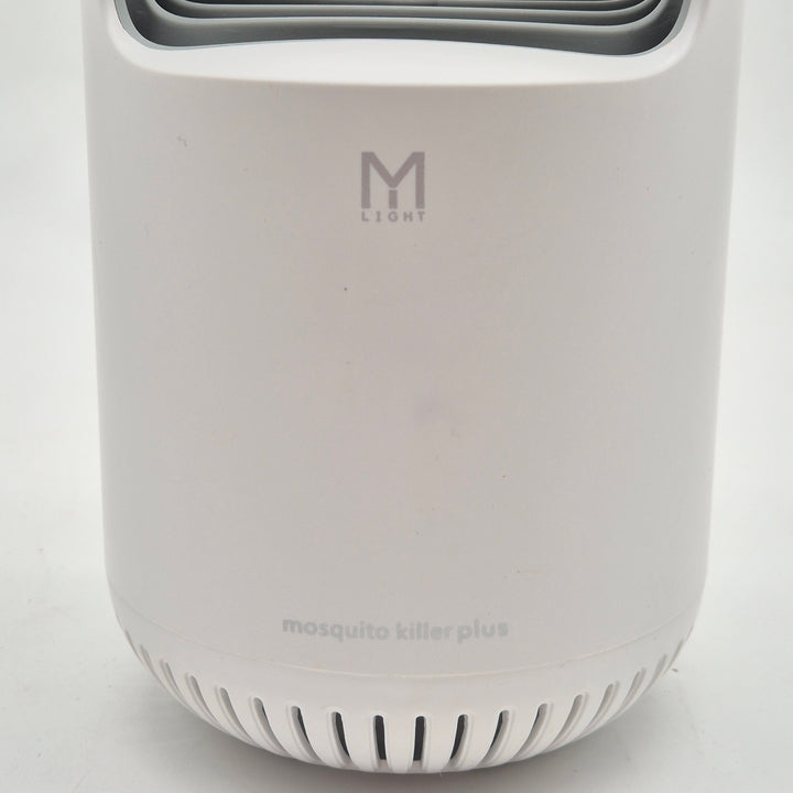 Stilren myggdödare i vit plast från M Light