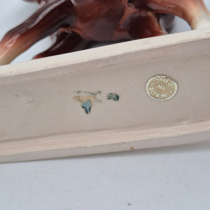 Elegant retro keramikhäst Lomonosov i keramik