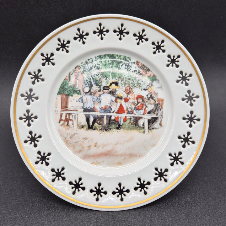 Bing & Gröndahl samlartallrik retro porslin