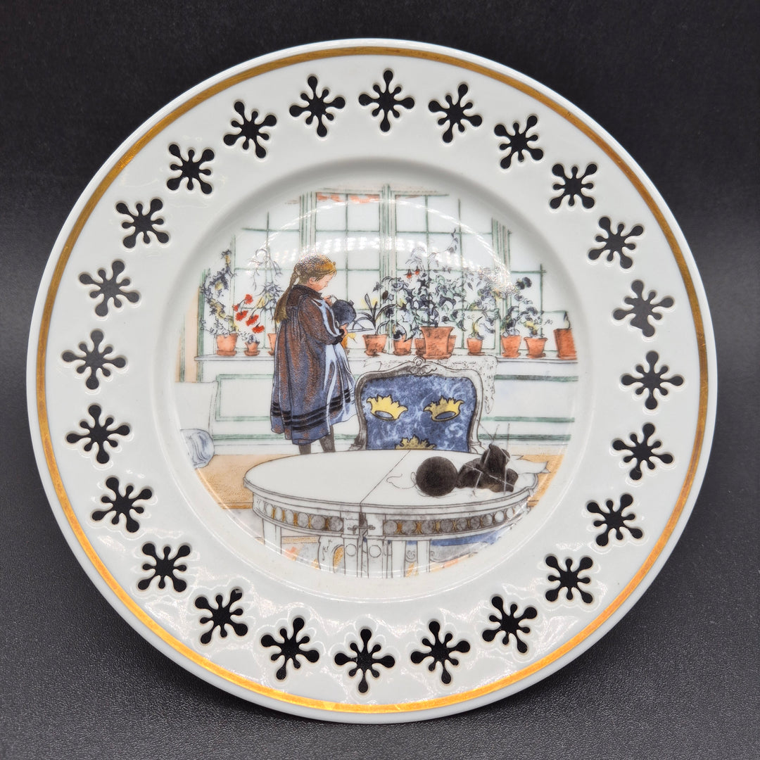 Bing & Gröndahl Samlartallrik Carl Larsson Retro