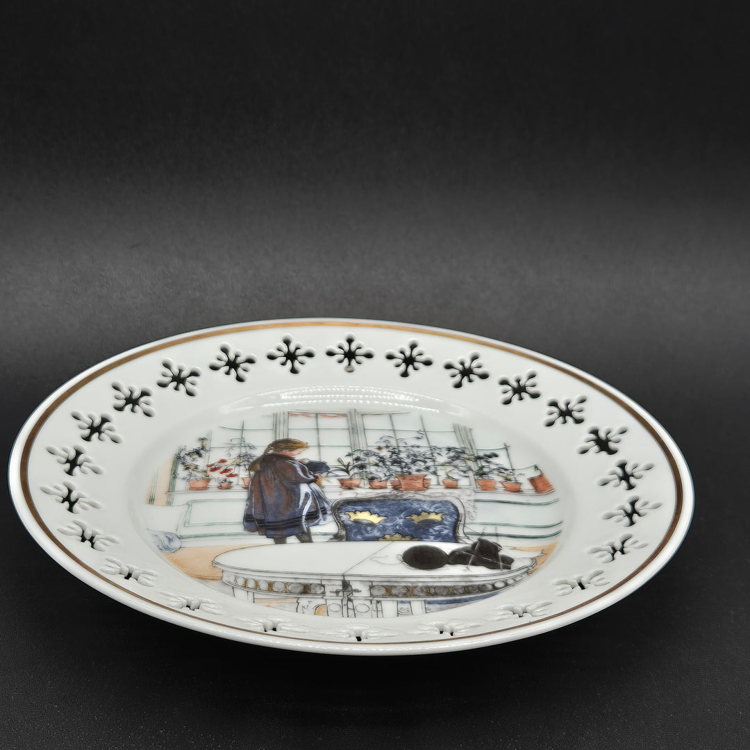 Bing & Gröndahl Samlartallrik Carl Larsson Retro