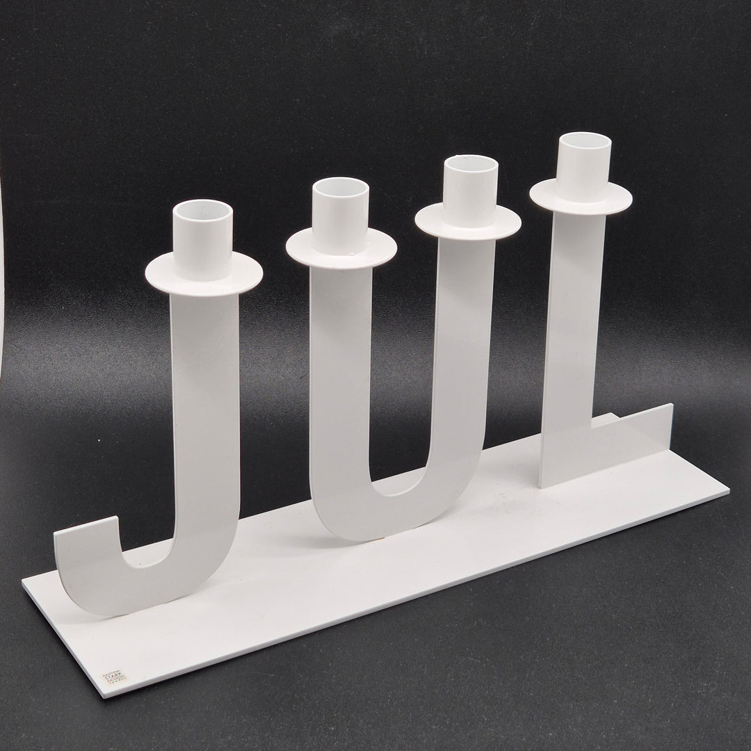 Elegant julstake i metall från Kristina Stark