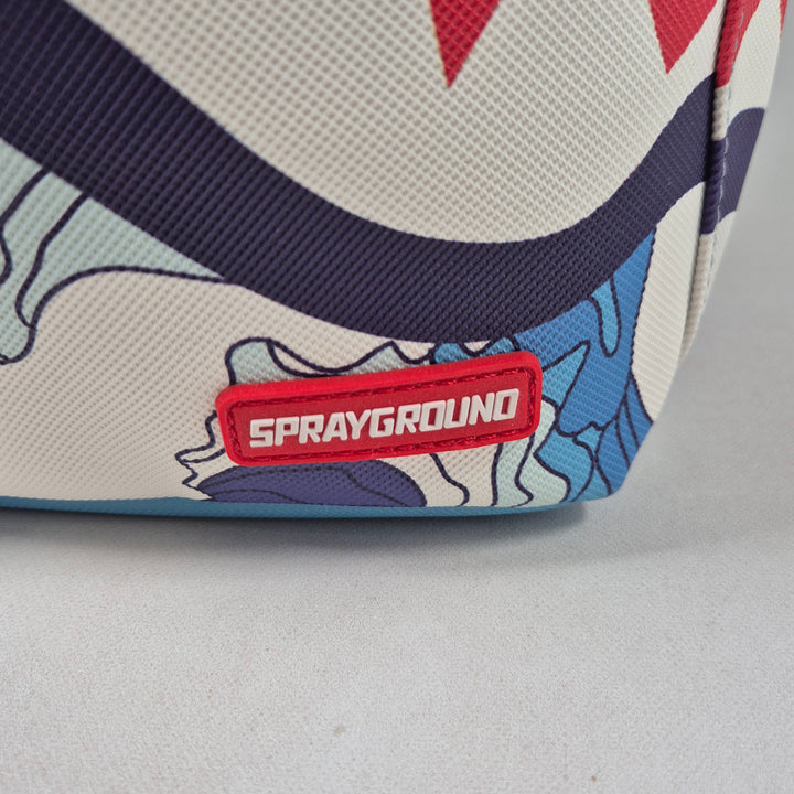 Unik Sprayground ryggsäck med vågmönster