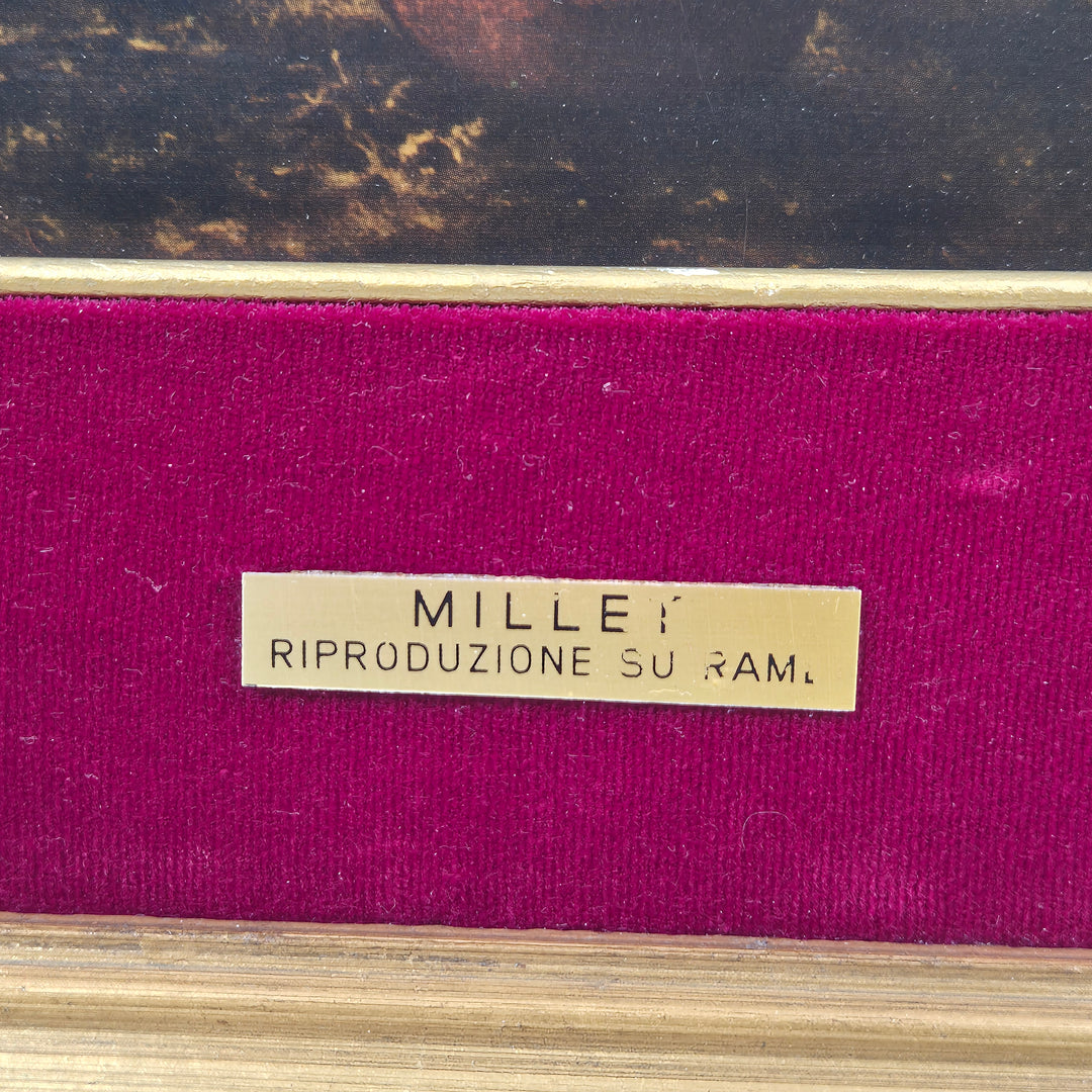 Klassisk Retro Tavla MILLÉ Guldram