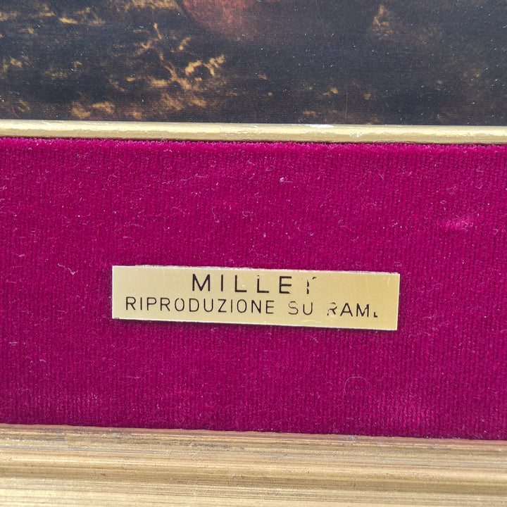 Klassisk Retro Tavla MILLÉ Guldram