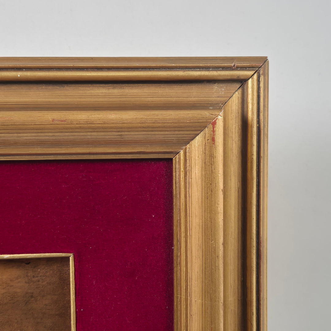 Klassisk Retro Tavla MILLÉ Guldram