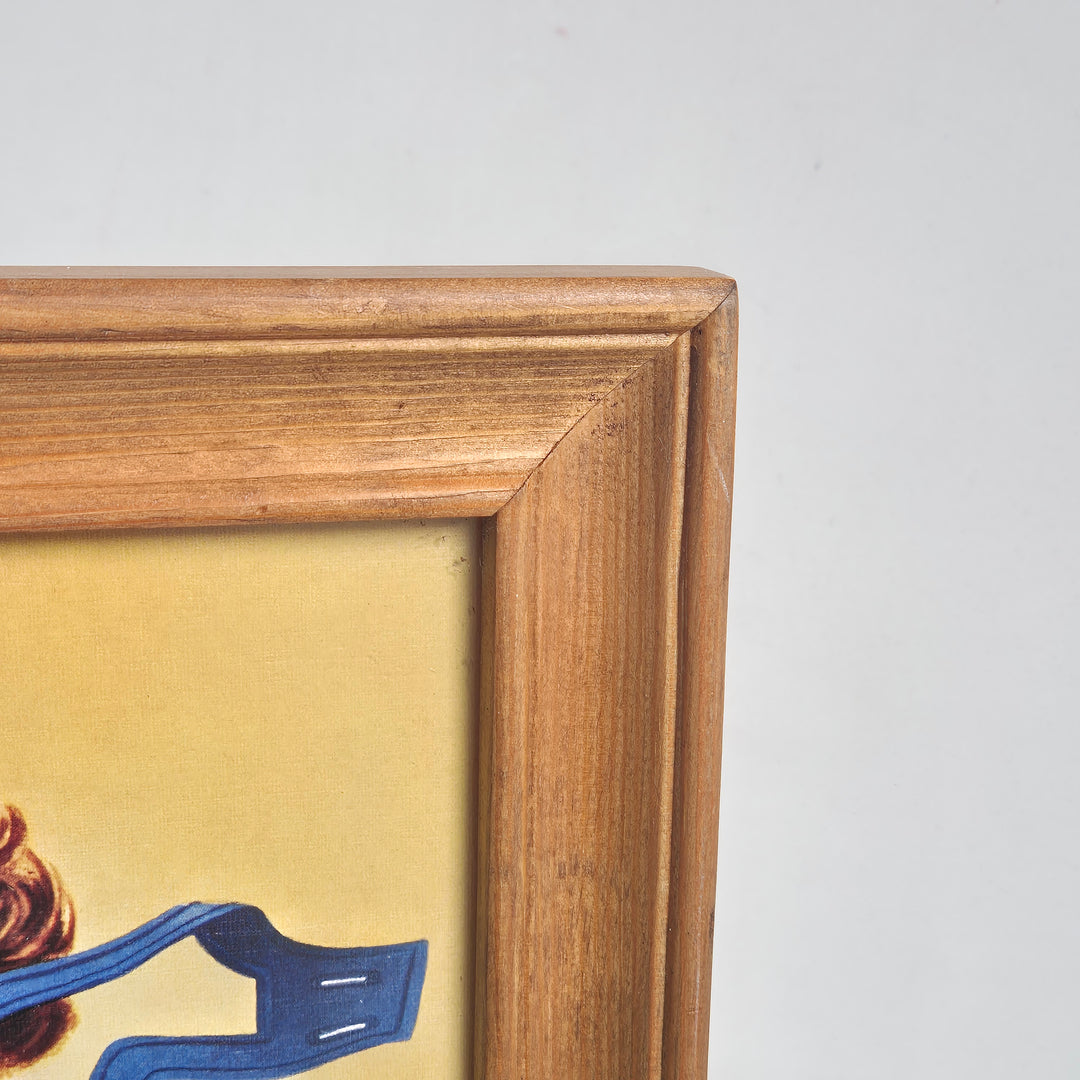 Retro Casco affischtavla i träram