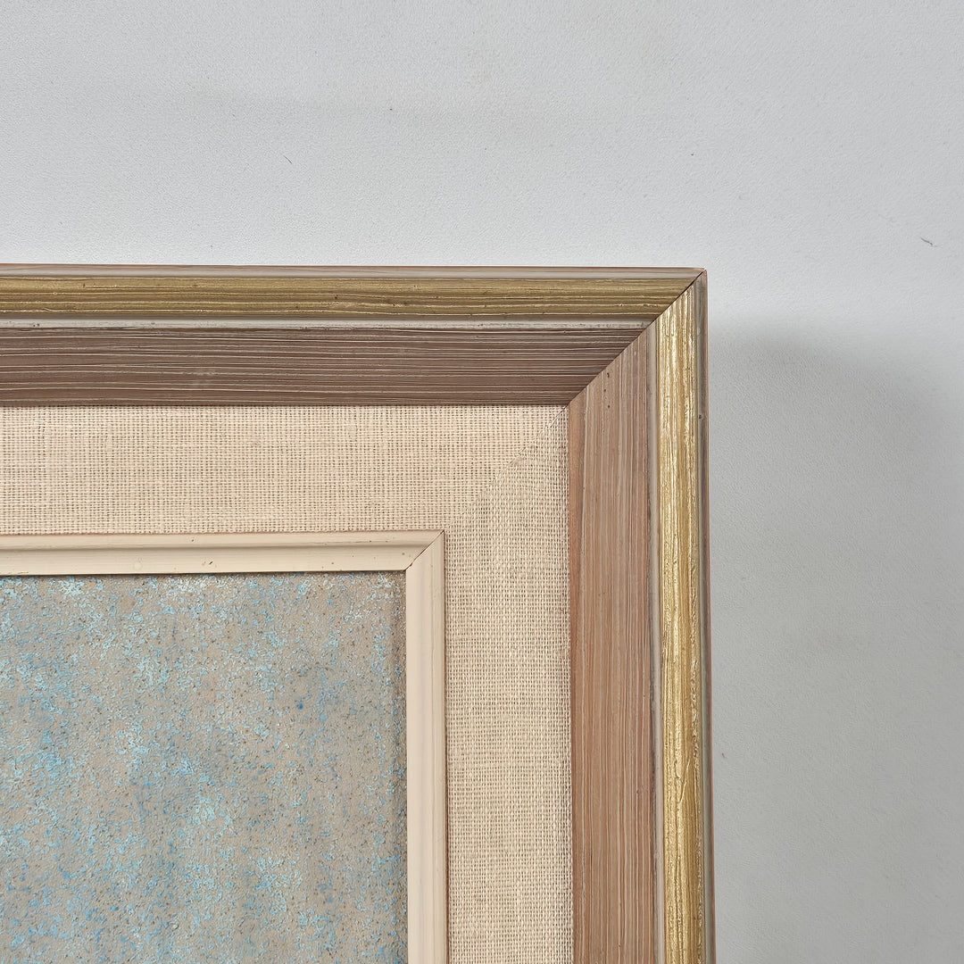 Retro inramad tavla av segelbåt