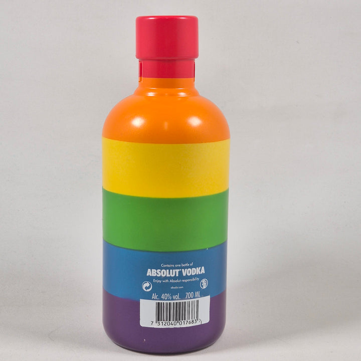 Absolut Vodka Regnbågsfärgad Samlarflaska 700 ML