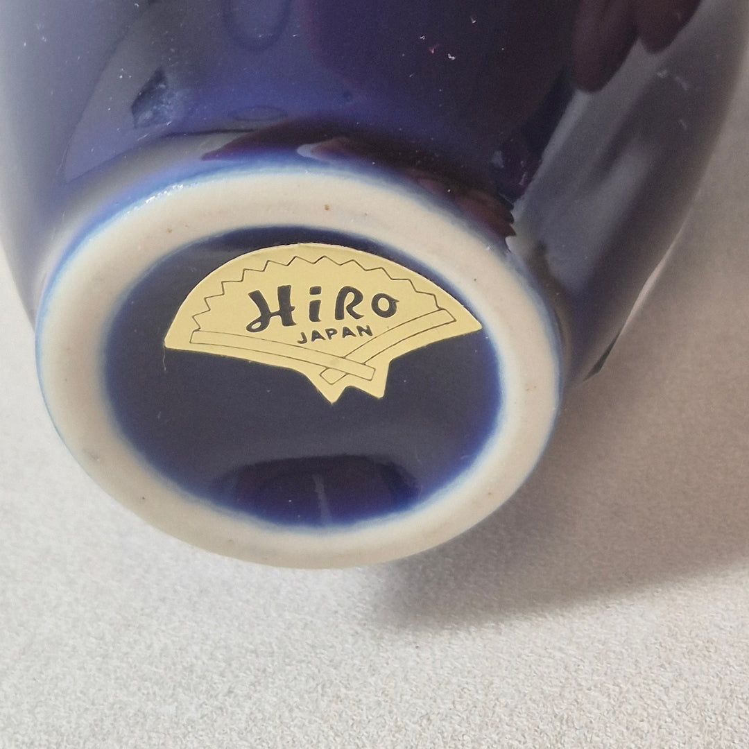 Handmålad Japansk Retro Vas från Hiro