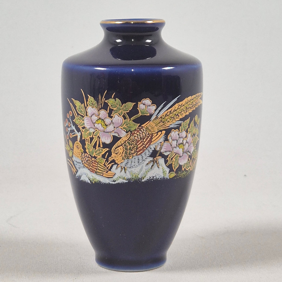 Handmålad Japansk Retro Vas från Hiro