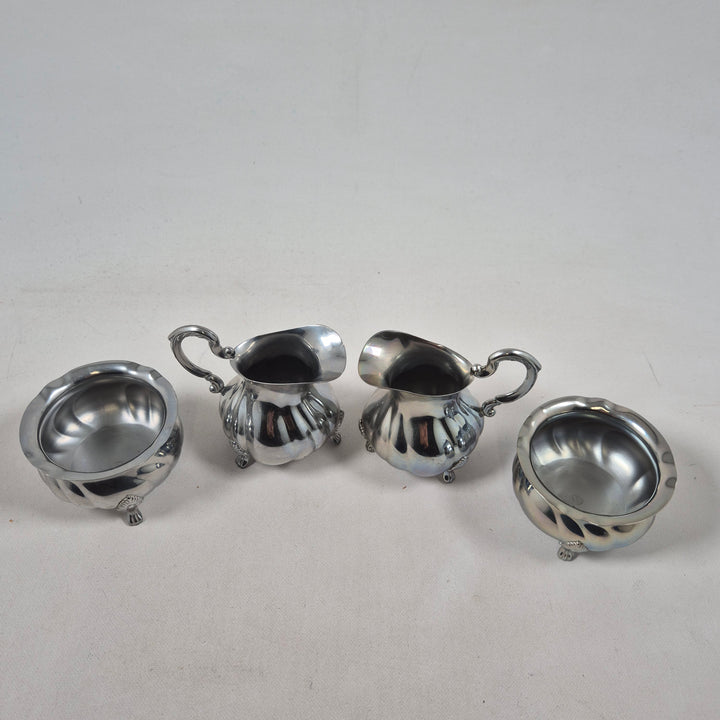 Mappin & Webb retro silver servisdelar elegant set