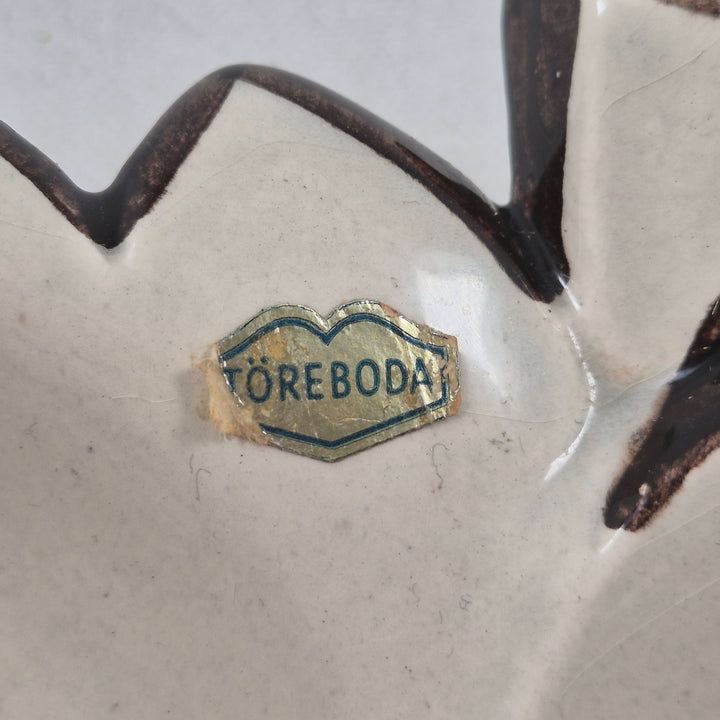Unik retro keramikskål från Töreboda