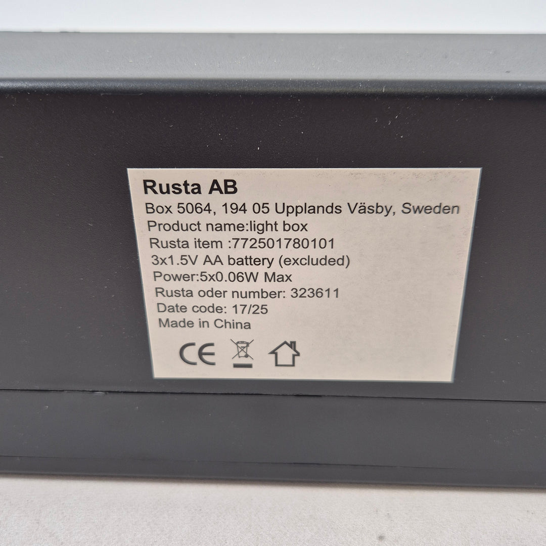 Rusta modern ljuslåda för mysig belysning