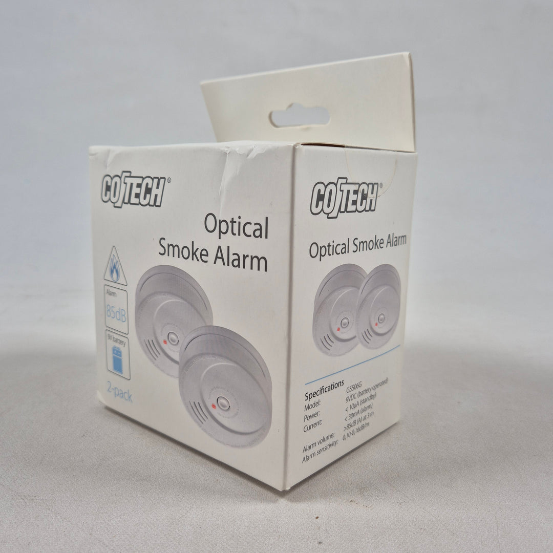 Optiskt brandlarm 2-pack från CO Tech