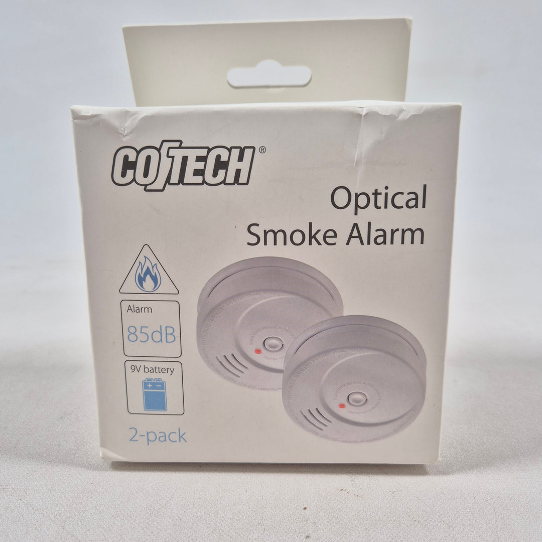 Optiskt brandlarm 2-pack från CO Tech