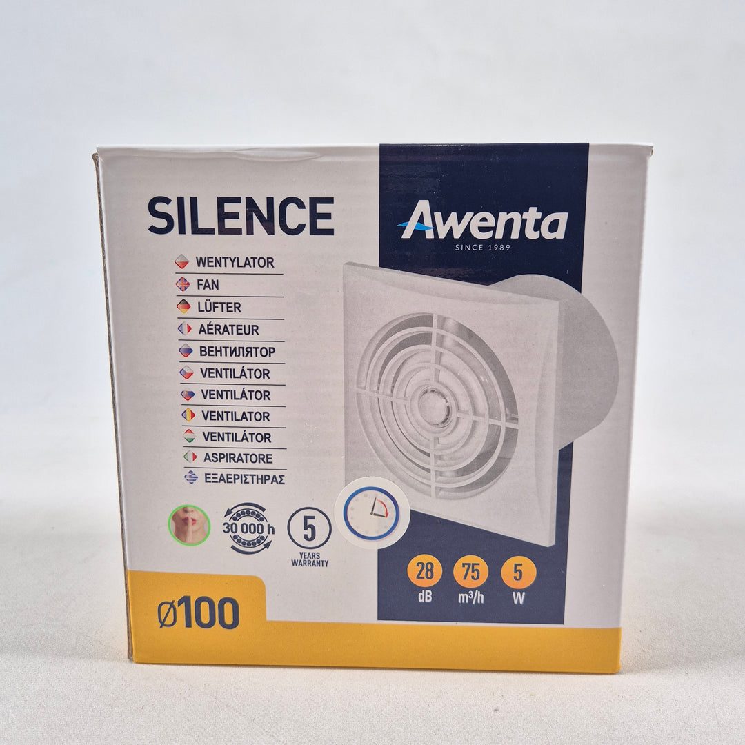 Awenta Silence WZ100T Ljudlös Ventilator