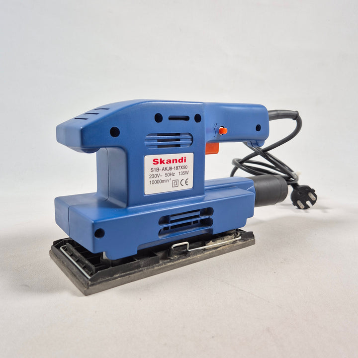 Skandi elektrisk slipmaskin 135W begagnad