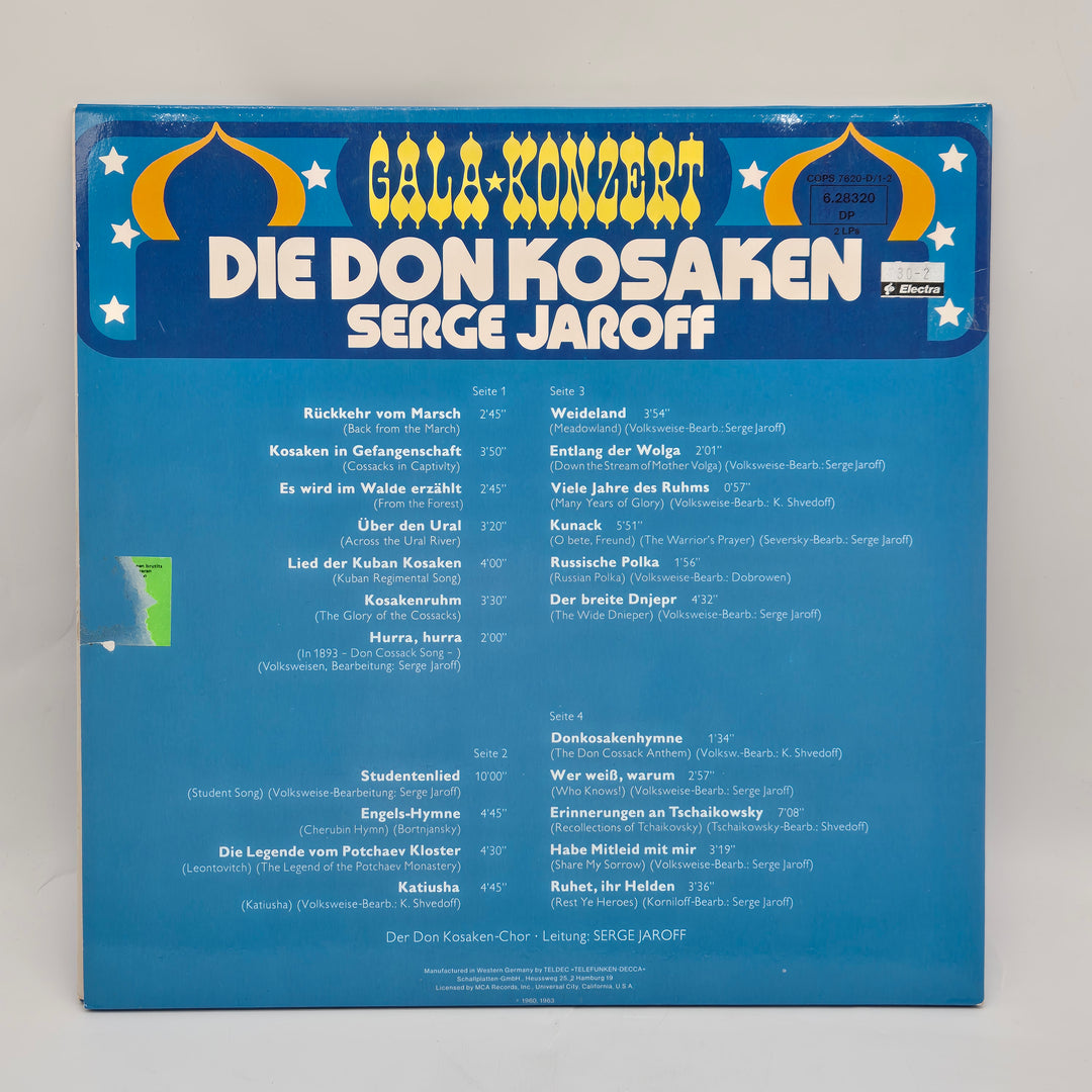 Gala-Konzert Die Don Kosaken LP Retro