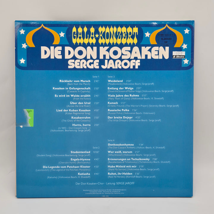 Gala-Konzert Die Don Kosaken LP Retro