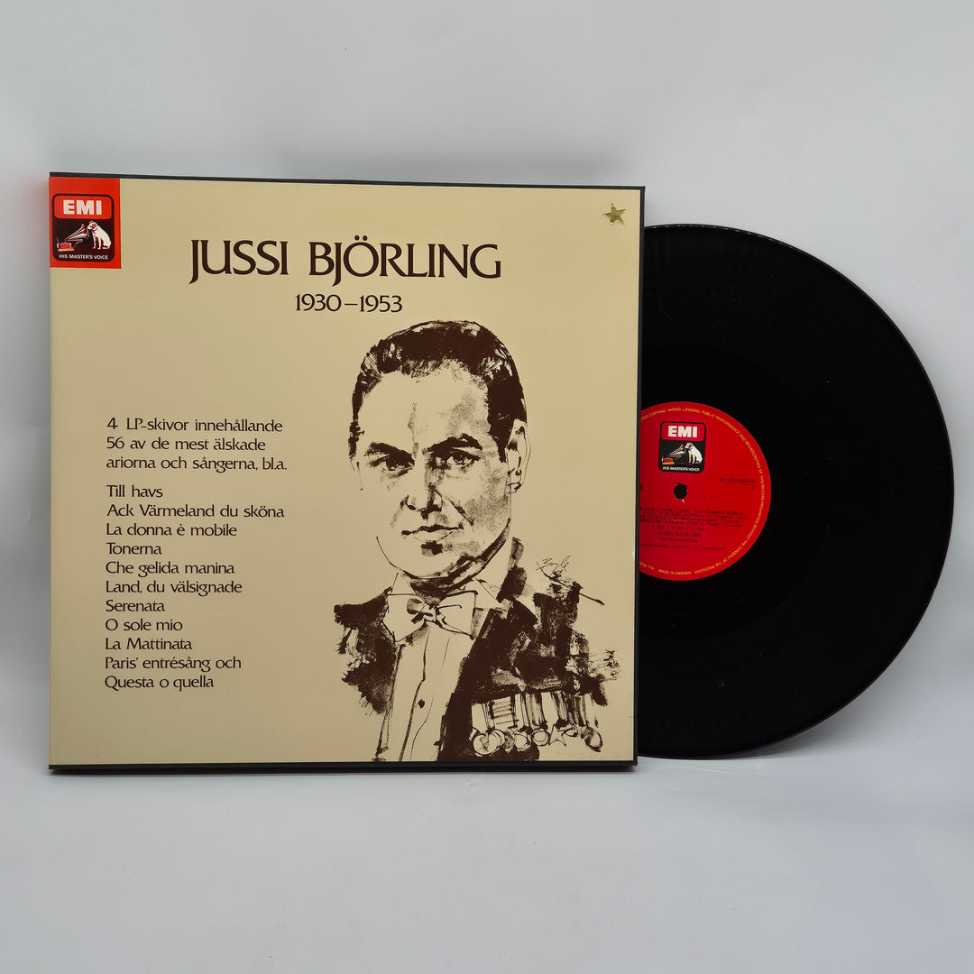 Jussi Björling klassisk vinylskiva EMI retro