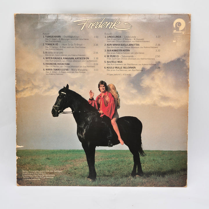 Fredrik Tsingis Khan Retro Vinylskiva 1979