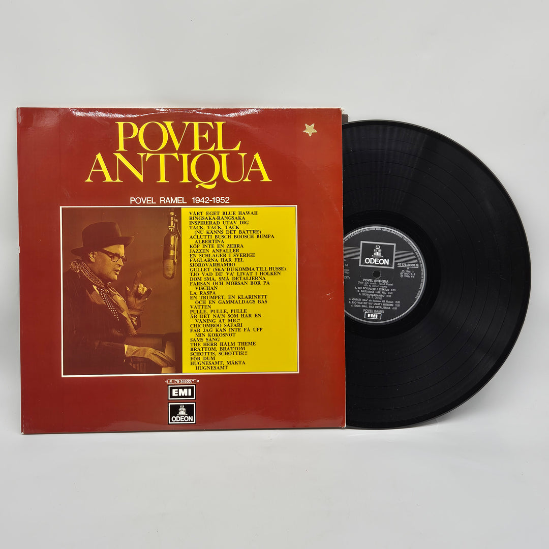 Retro vinylalbum Povel Ramel 1942-1952