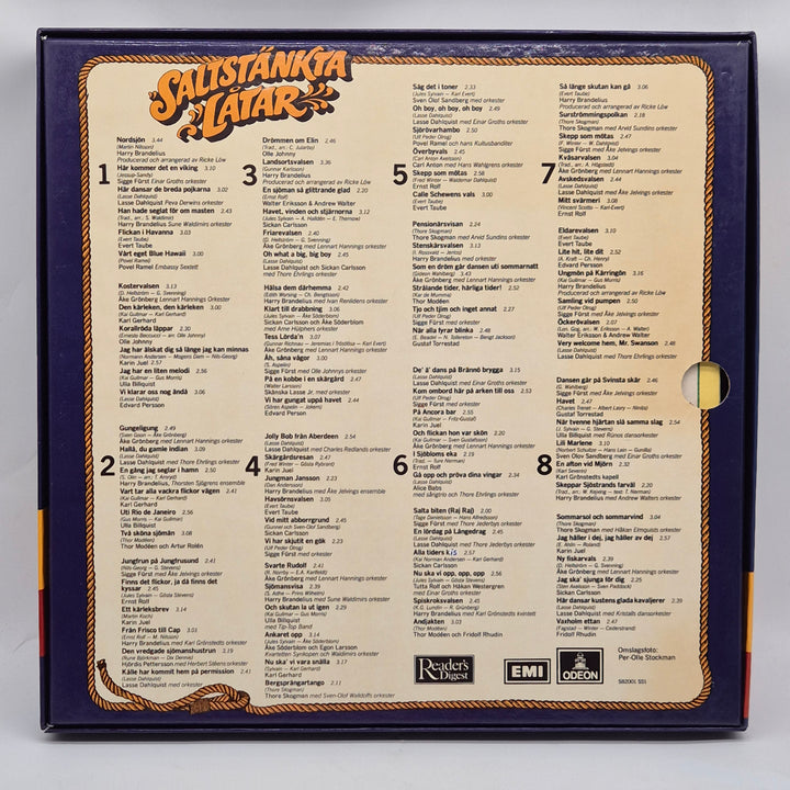 Retro Vinylskiva: Sällskapsspelaren med Svenska Hits