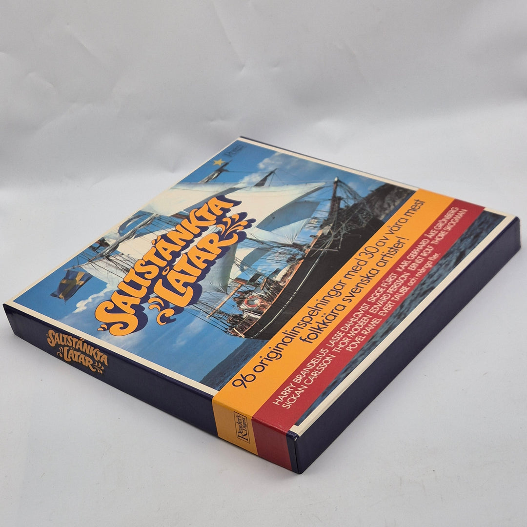 Retro Vinylskiva: Sällskapsspelaren med Svenska Hits