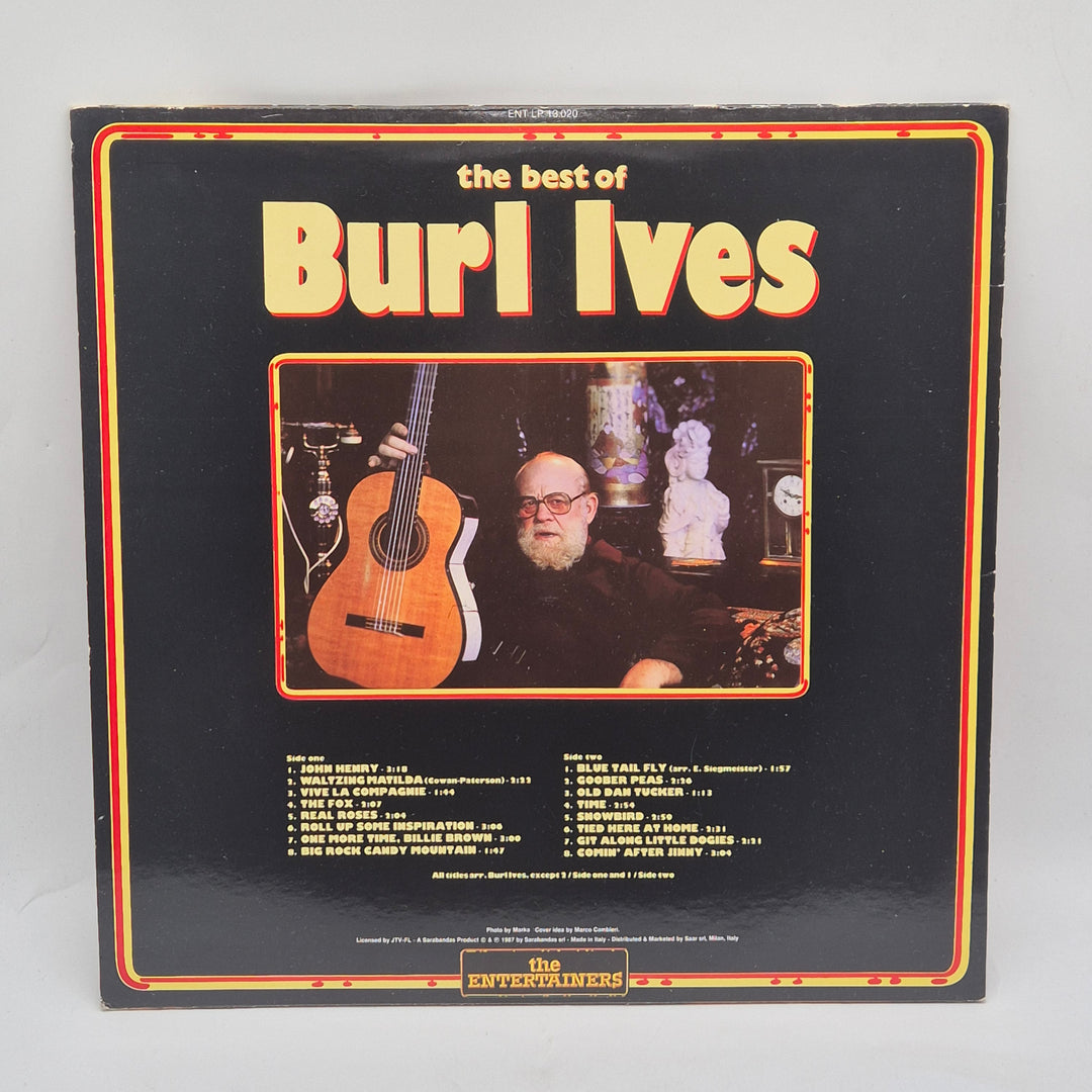 Retro vinylskiva The Best of Burl Ives