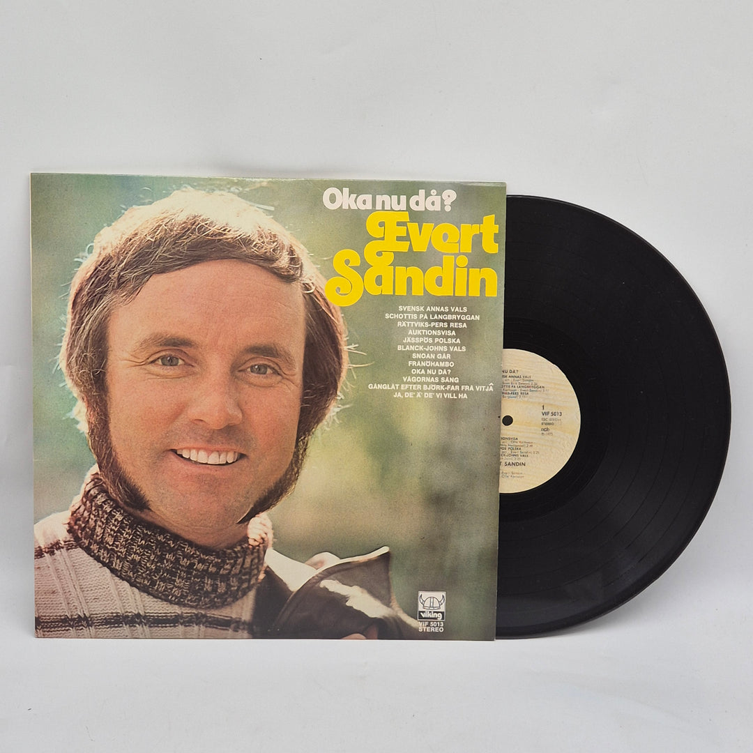 Klassisk Evert Sändin Vinyl LP Retro