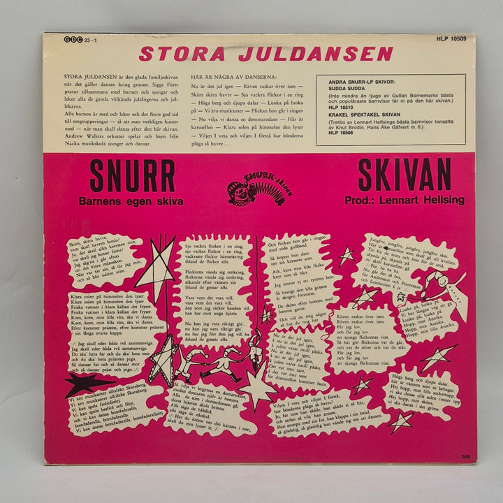 Stora Juldansen Sigge Fürst Retro Vinylskiva
